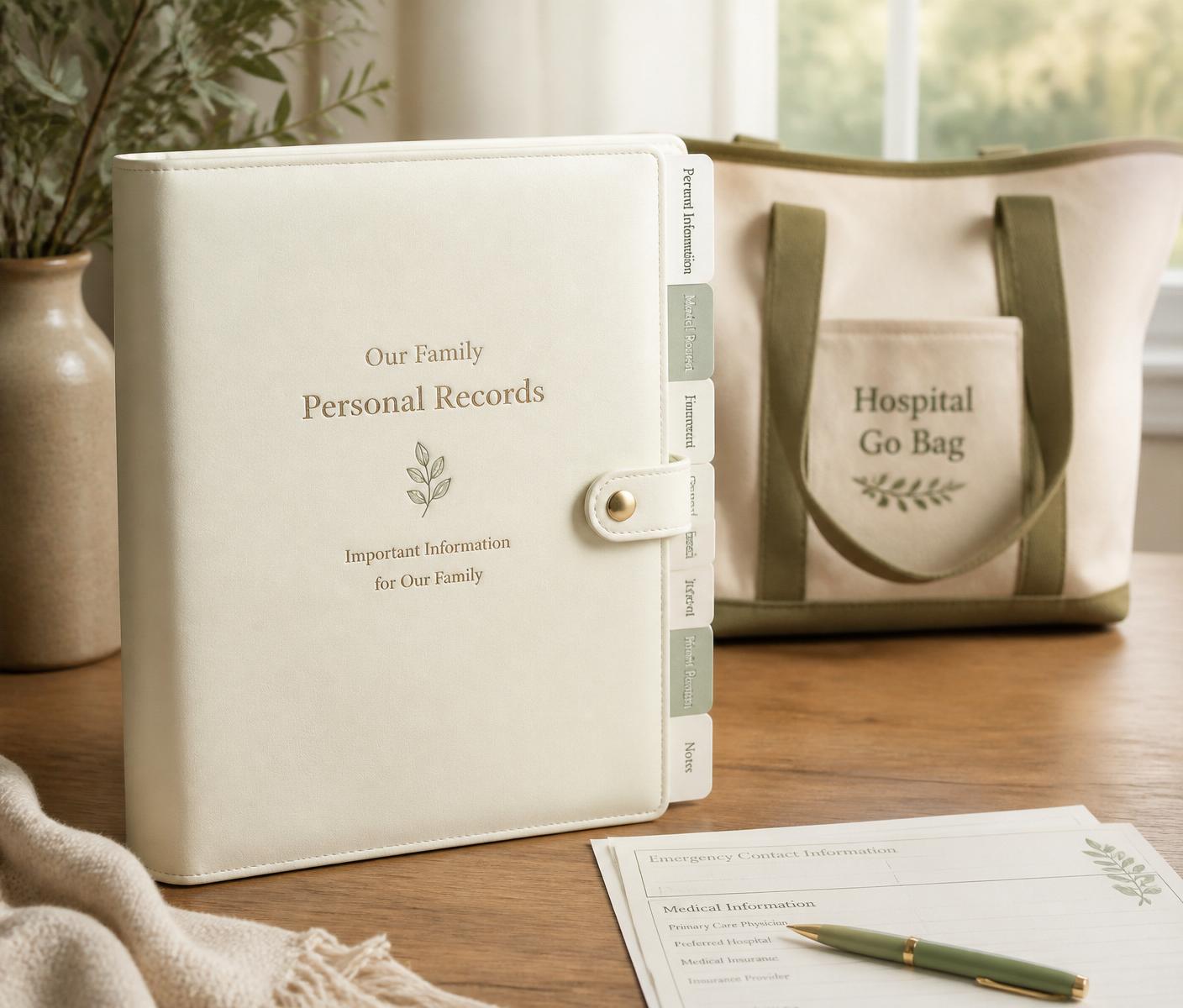 The Personal Senior Life Record Binder